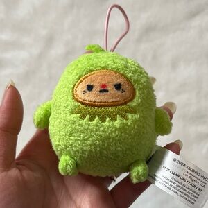 Smoko cute Green monster Plush Keychain